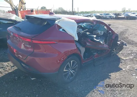 2021 Toyota Venza Le z USA, uszkodzony, nr VIN JTEAAAAH7MJ009043